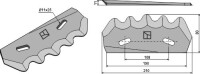 Futtermischwagenmesser, rechts 2