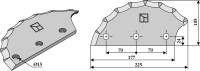Futtermischwagenmesser, links 2