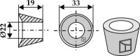Schwerlastzinken 980mm 2