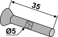 Senkniete Ø5x35 2