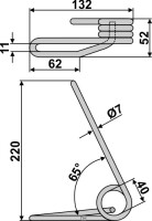 Striegelzinken Ø7mm gallery 4_2nd