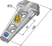Halter komplett - Serie 200 2