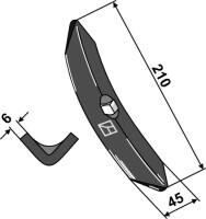 Schar 210mm 2