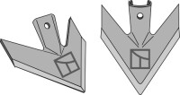Schnell-Wechsel-Flügelschar für Flachgrubber 2