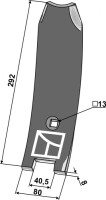 Mittelleitblech 2