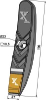 Scharspitze - Hartmetall 2