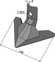 GÃ¤nsefussschar 135mm - Planoma