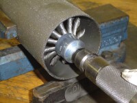 Lessmann Pinselbürste, rostfreier Stahldraht V2A (1.431