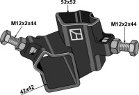 Eckverbinder 52x52 links 2