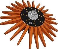 Fingersternelement Ø950mm 2