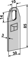 Vertikutiermesser 2