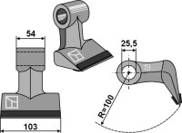 Hammerschlegel 103x54mm - PTA 2