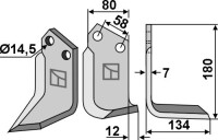 Fräsmesser 180x80mm, rechts gallery 13_2nd