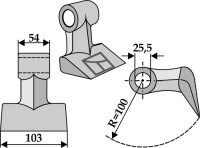 Hammerschlegel 103x54mm 2