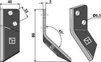 Futtermischwagenmesser, links gallery 2_2nd