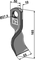 Gedrehtes Messer 165x50mm gallery 12_2nd