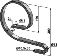 Oberfeder 32x12 2