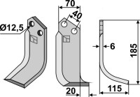 Fräsmesser 185x70mm, rechts gallery 14_2nd