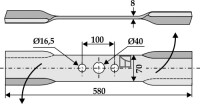 Mähermesser 580mm - links 2