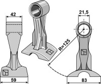 Hammerschlegel 59x42mm 2
