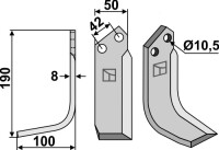 Fräsmesser 190x50mm, links gallery 17_2nd