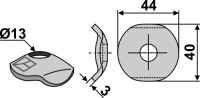 Scheibe nur für 10.HS-E1 2