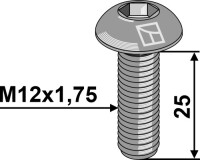Flachrundschraube M12x1,75x25 mi gallery 7_2nd
