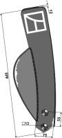 Randleitblech - rechts 2