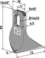 Schlegel 80x36mm 2