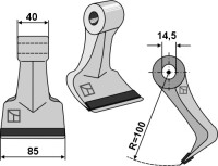 Hammerschlegel 85x40mm - PTA 2