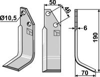 Fräsmesser 195x50mm, rechts gallery 15_2nd