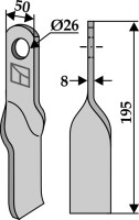 Gedrehtes Messer 195x50mm gallery 13_2nd