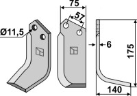 Fräsmesser 175x75mm, rechts gallery 17_2nd