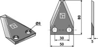 Futtermischwagenmesser 2