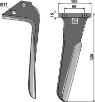 Kreiseleggenzinken 320mm, rechts