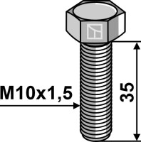 Sechskantschraube M10x1,5x35 ohne Mutter 2