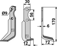 Fräsmesser 170x30mm, rechts gallery 6_2nd