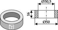 Mittelbuchse 16xØ30,5xØ50 2