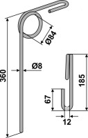 Striegelzinken Ø8mm gallery 26_2nd