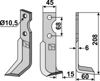 Fräsmesser 208x45mm, rechts gallery 19_2nd