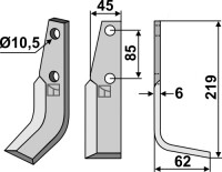 Fräsmesser 219x45mm, rechts gallery 29_2nd