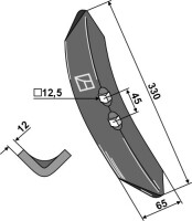 Schar 330mm 2