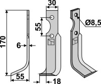 Fräsmesser 170x30mm, links gallery 14_2nd