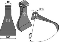 Hammerschlegel 100x40mm 2