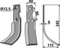 Fräsmesser 242x60mm, rechts gallery 42_2nd