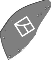 Streichblech-Hinterteil - links 1