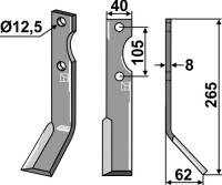 Fräsmesser 265x40mm, rechts gallery 8_2nd