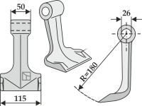 Hammerschlegel 115x50mm 2