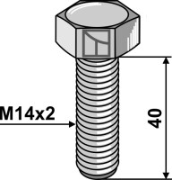 Sechskantschraube - M14 2
