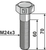 Schraube M24x3 - 8.8 2